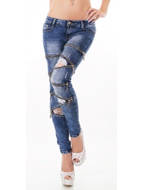 Madlen-jeans con strappi