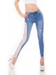 FAY-JEANS SKINNY CON PIZZO